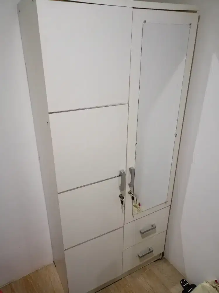 JUAL LEMARI PAKAIAN 2 PINTU