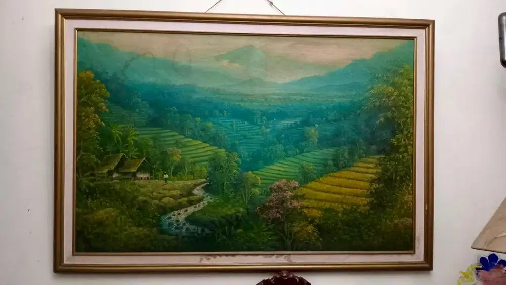 Lukisan pemandangan antik