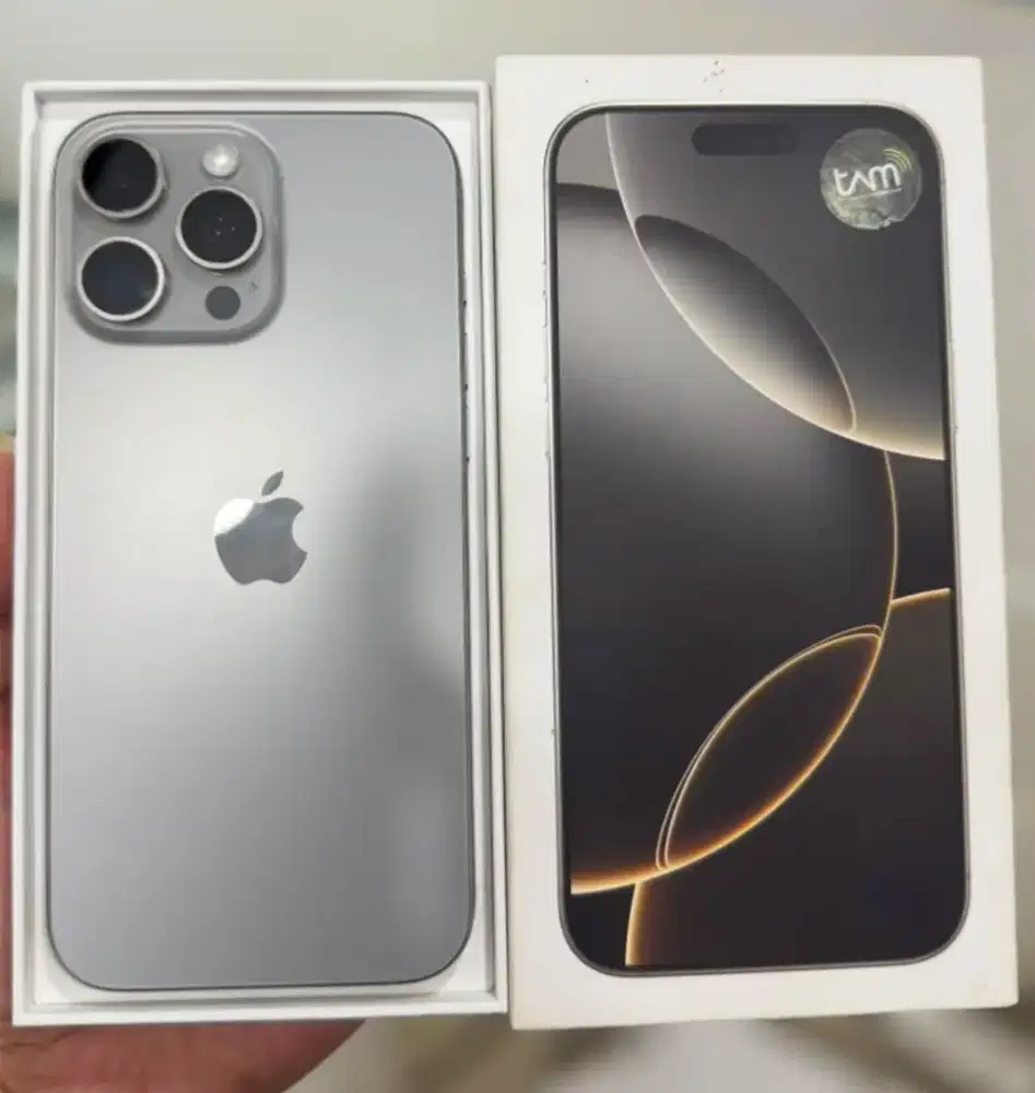 SECOND IPHONE 16 PROMAX 256GB Garansi Resmi iBox