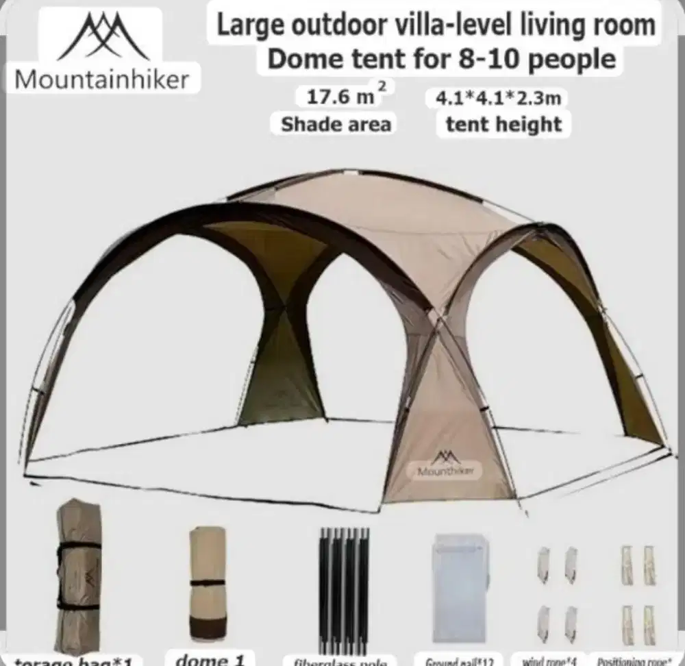 Tenda kubah / Tenda Dome