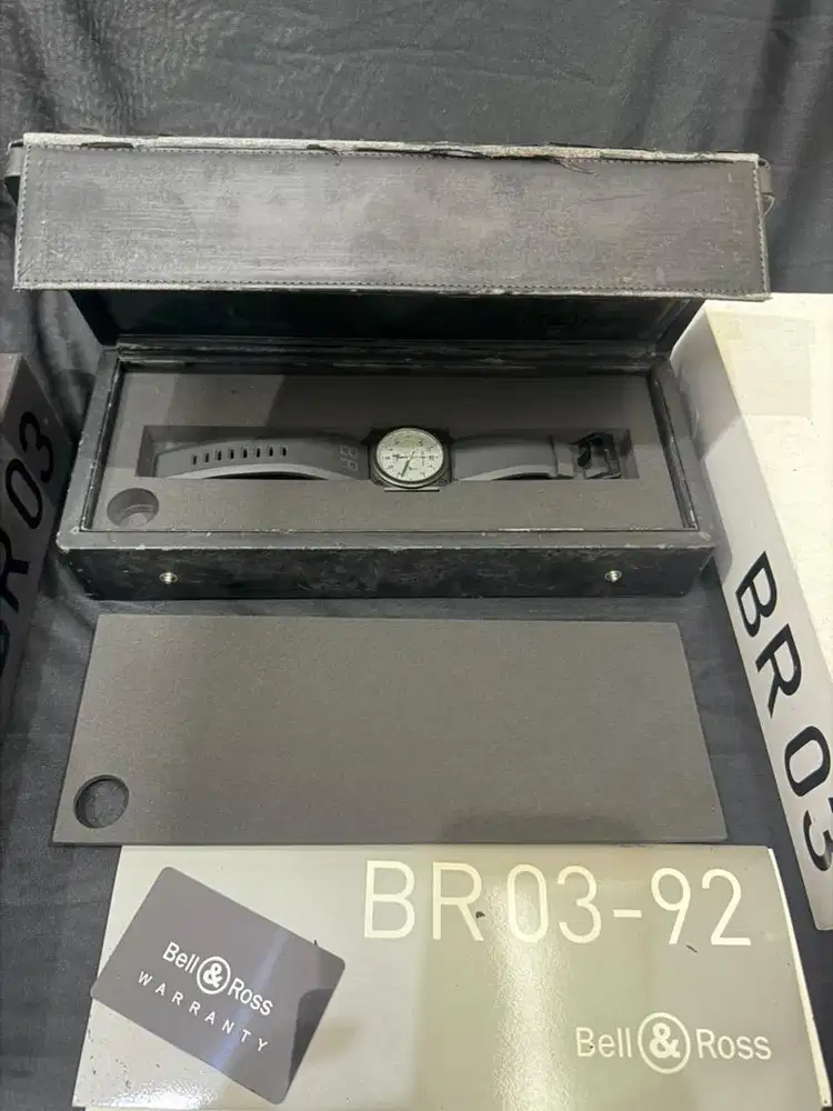 Jam Tangan Bell & Ross Ceramic, Original Fullset