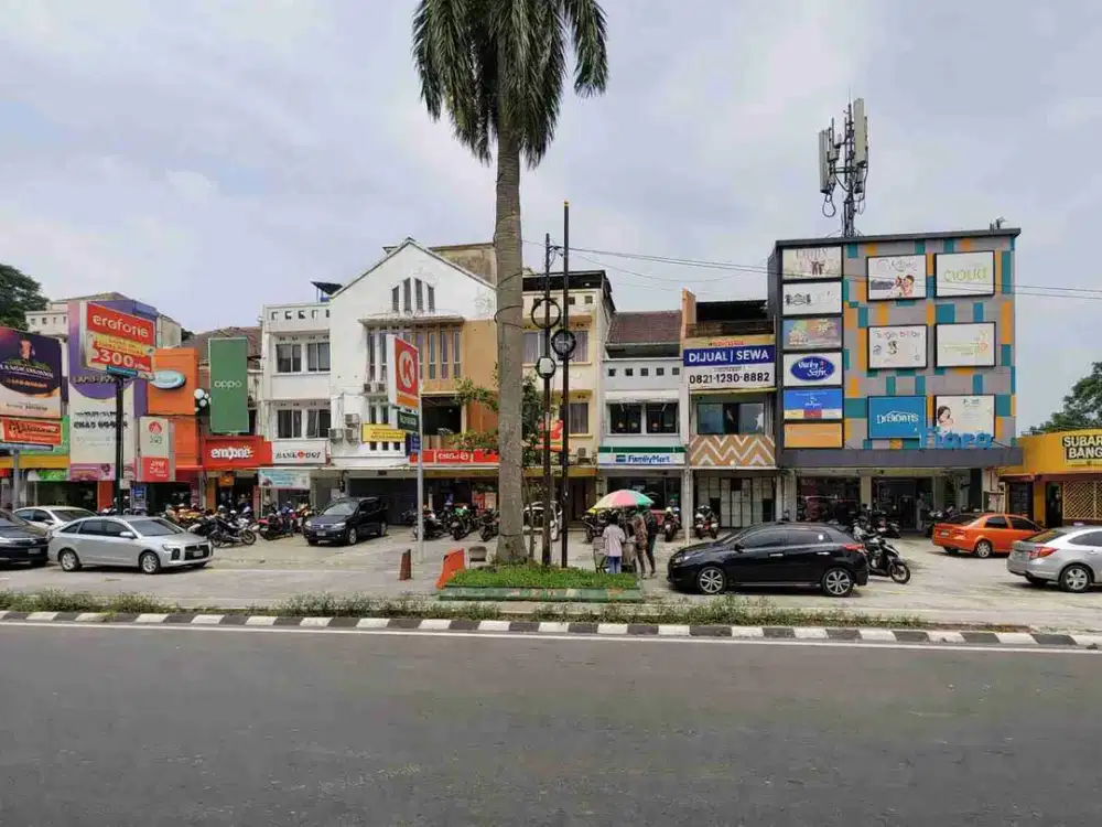 Ruko di Jl. Jendral Sudirman lokasi strategis dibawah harga pasaran