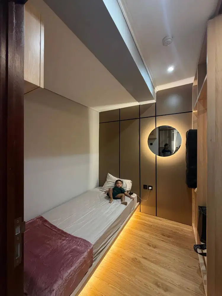 Dijual Cepat Interior Modern Type 2br Apartment Gateway Pasteur