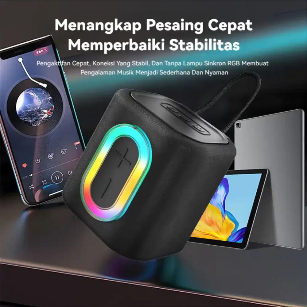 Speaker bluetooth rgb