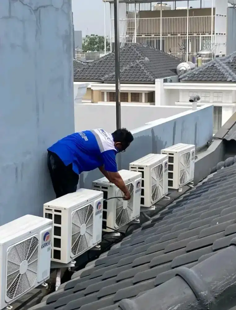 Service AC bongkar pasang AC kulkas pompa air