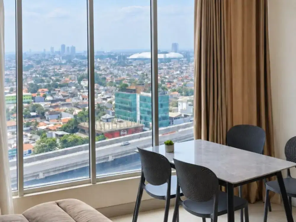 GRATIS Tagihan Selamanya Grand Kamala Lagoon Apartemen 2BR Furnish
