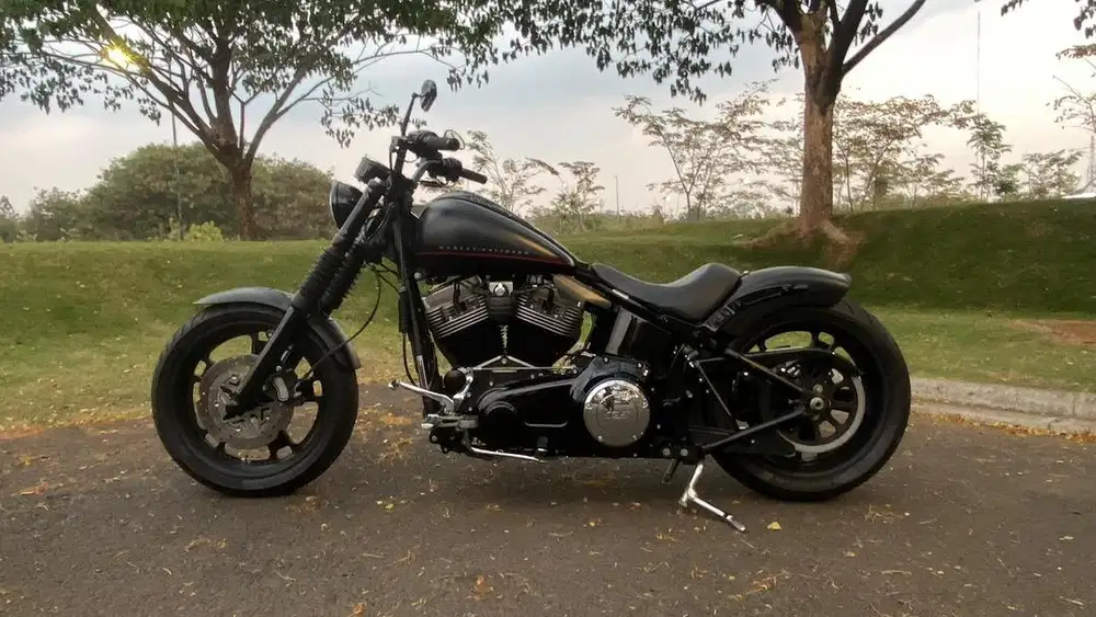Harley Davidson Blackline Softail 2012 Full Paper (Rare Item)