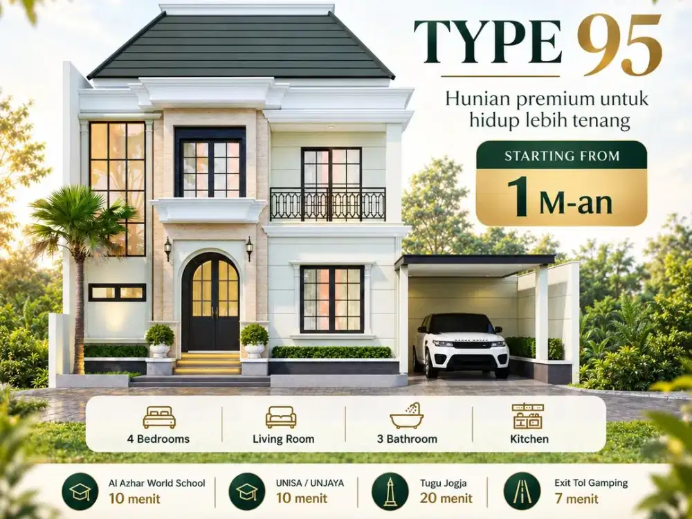 RUMAH MURAH JOGJA 2 LANTAI DEKAT KOTA JOGJA