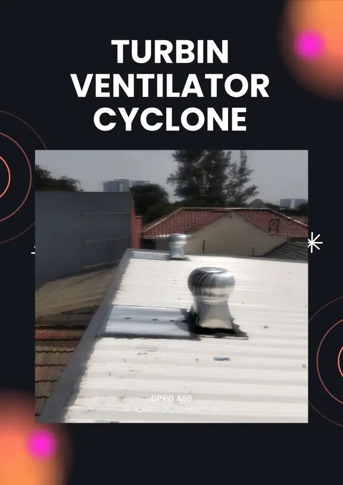 Turbin Ventilator Industri Pabrik Jakarta