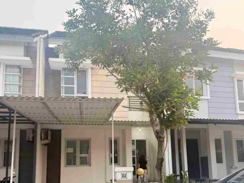 Rumah Siap Huni Semi Furnished Di Cluster Fluorite Gading Serpong