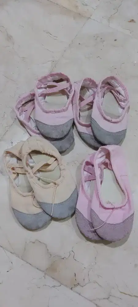 Sepatu Balet dr umur 2thn ke 4th