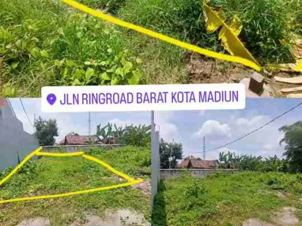 dijual tanah pekarangan depan lapangan wayut