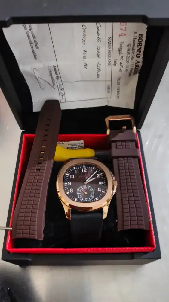 Jam tangan Condotti Brown