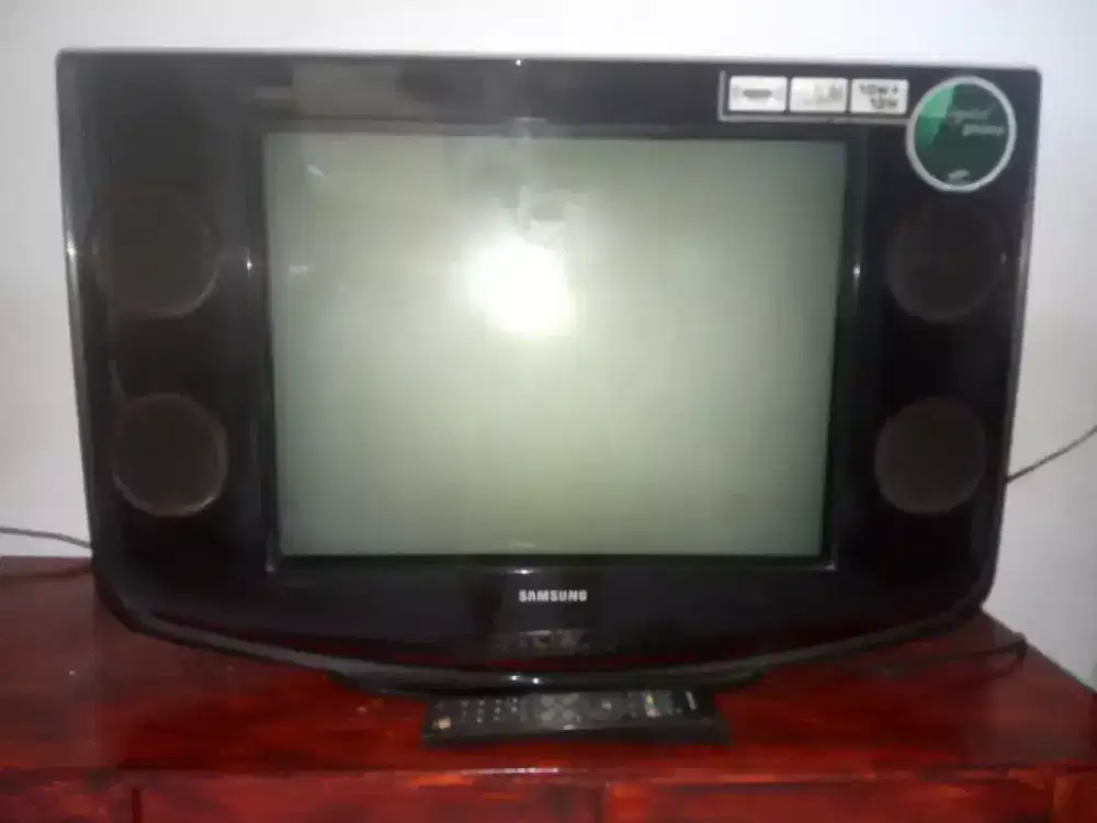 Samsung 21 inch TV Tabung layar datar Antena Digital