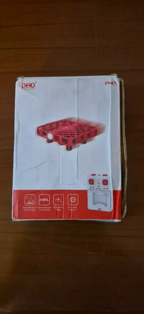 Drone DHD D3 Mini Reddie Mesh RC Quadcopter mainan