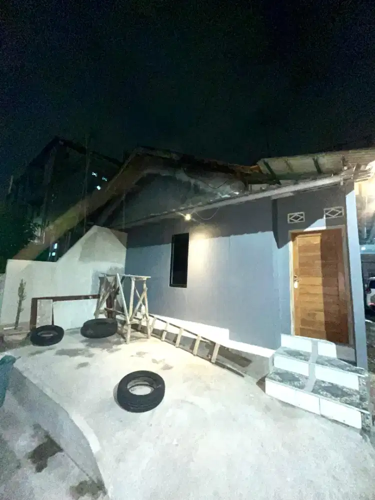 Dikontrakan rumah bangunan baru pak haji