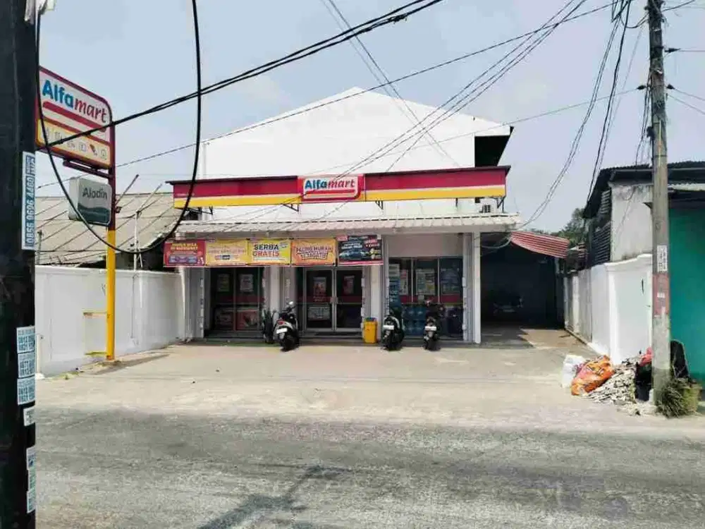 Di jual tanah bonus bangunan minimarket di Cikarang Barat