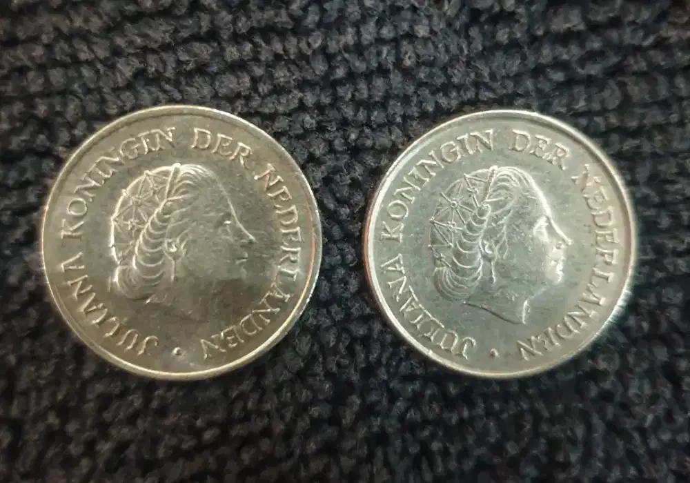 Koin kuno 25 cent belanda