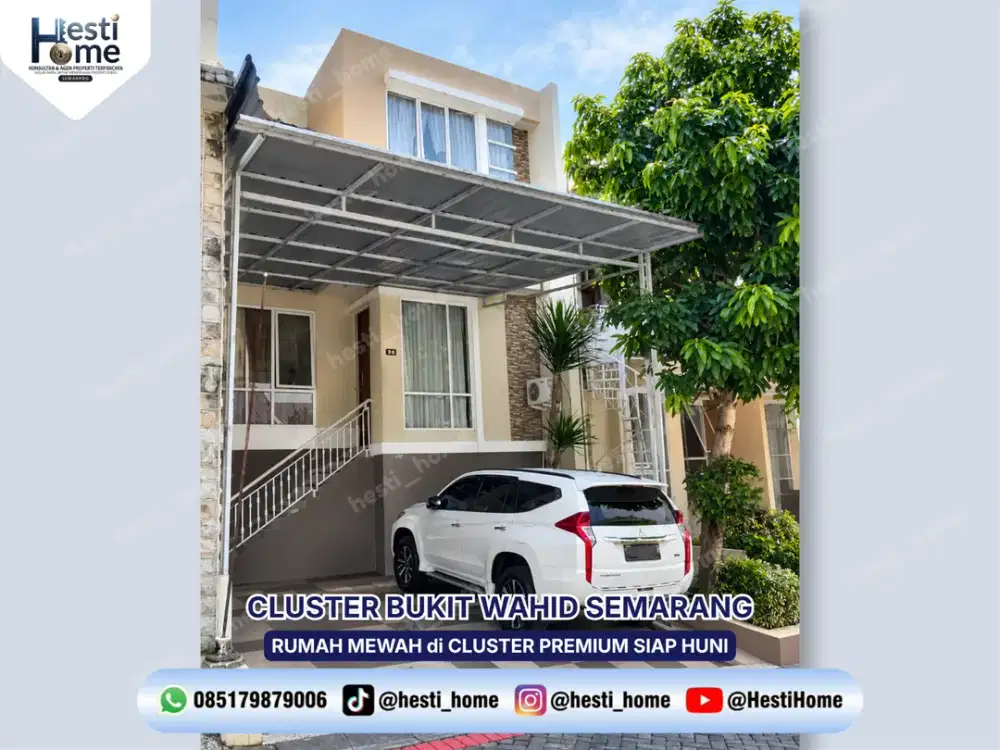 Rumah Cantik di CLuster Premium Bukit Wahid Luas 140 m² Cuma 1,9M