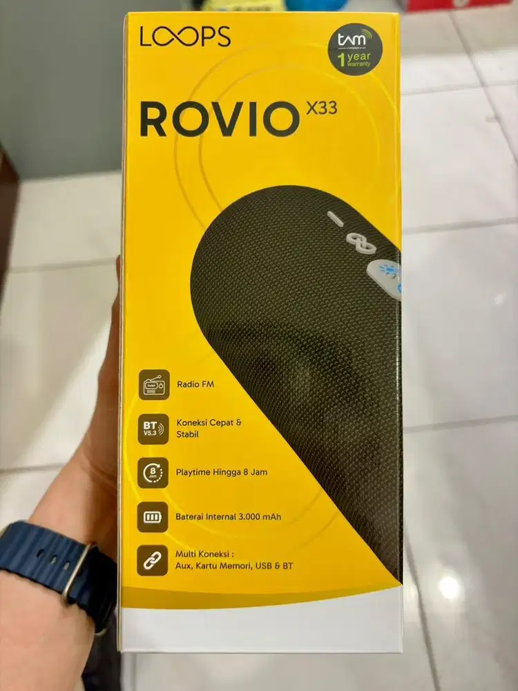 Loops Rovio X33 Portable Speaker