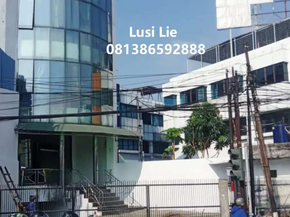 Gedung Gunung Sahari raya luas 600m, 5 lantai ada lift