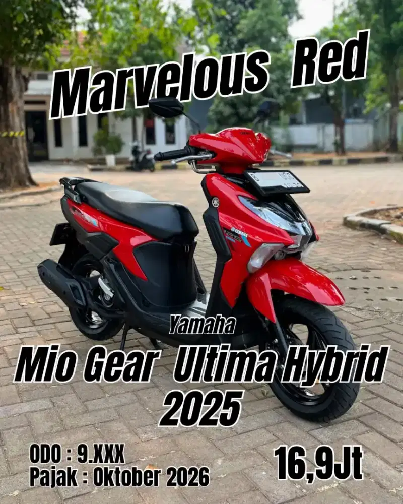 Yamaha Gear Ultima Hybrid 125cc 2025