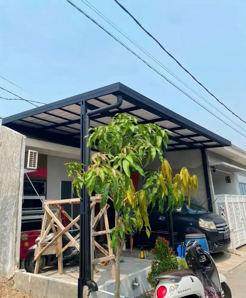 Kanopi baja ringan atap alderon