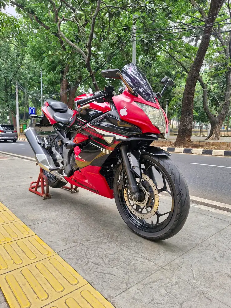 DIJUAL CASH KAWASAKI NINJA 250 FI ABS MONO THN 2015 PJK IDUP
