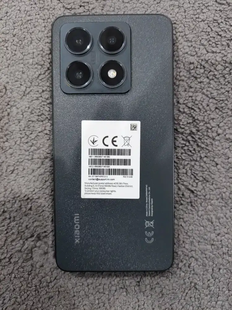 Xiaomi mi 14T 12/512 unit + charger