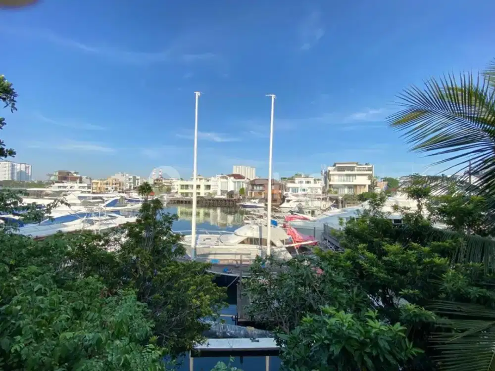Dijual Rumah Mewah Pantai Mutiara Tepi Kanal View Laut Matahari Pagi Langsung Dapat Rumah Siap Huni Nego