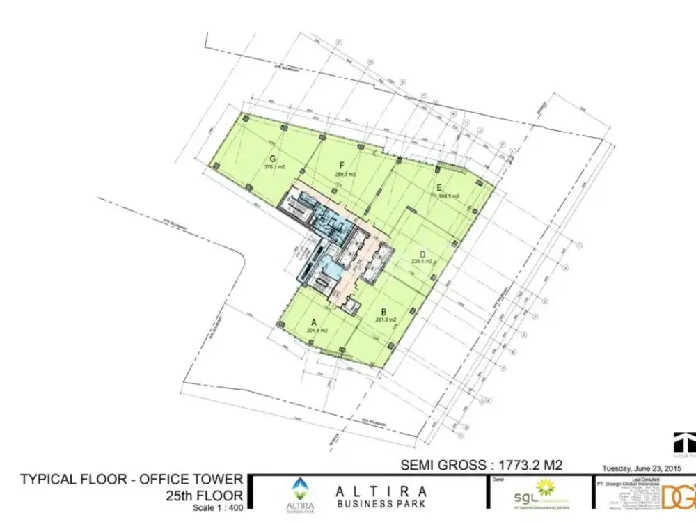 Dijual dan Disewakan Altira Office Tower Yos Sudarso Jak Ut bisa Ambil Sebagian Unit Per Lantai Nego