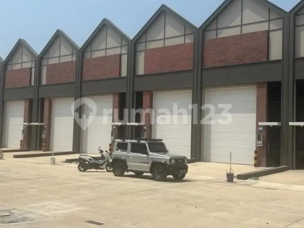 Disewakan cepat gudang bizzpark ada 3 gandeng siap pakai siap survey