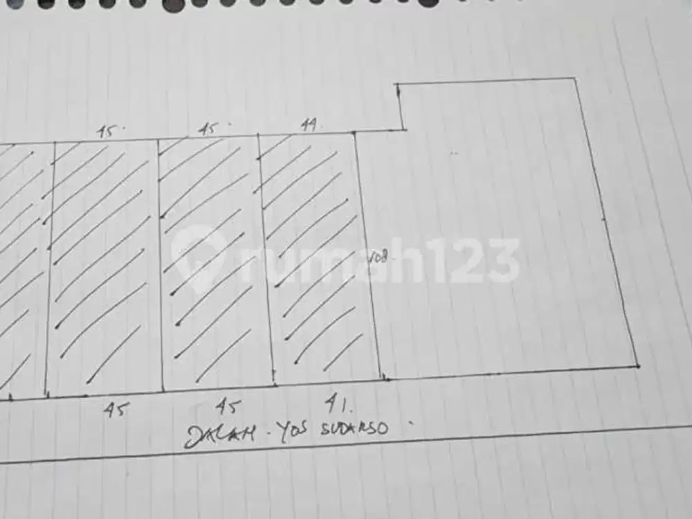 Dijual Tanah 2 Ha Komersil di Yos Sudarso, Bersebelahan Gedung Astra dan Cmnp