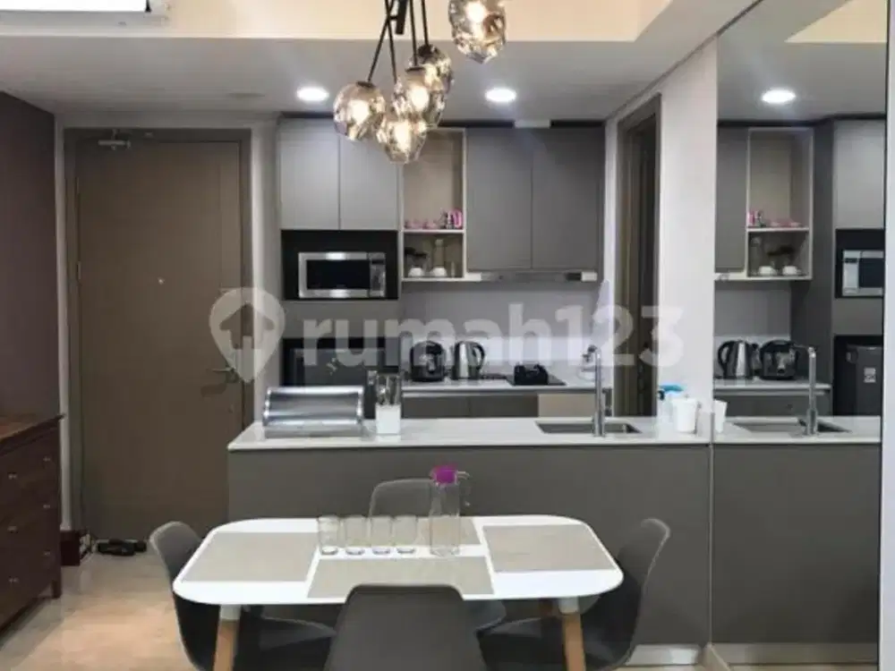 Disewakan cepat apartemen gold coast full furnish interior harga nego