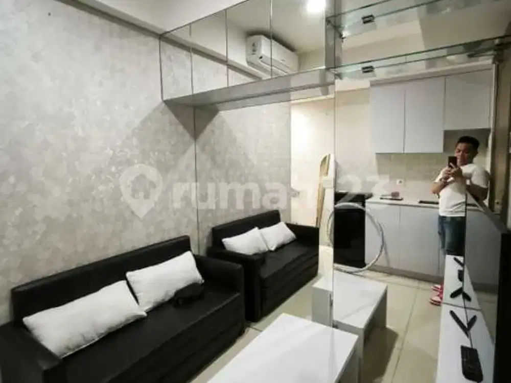 Disewakan Termurah Apartemen Gold Coast Full Furnished Lantai Mid