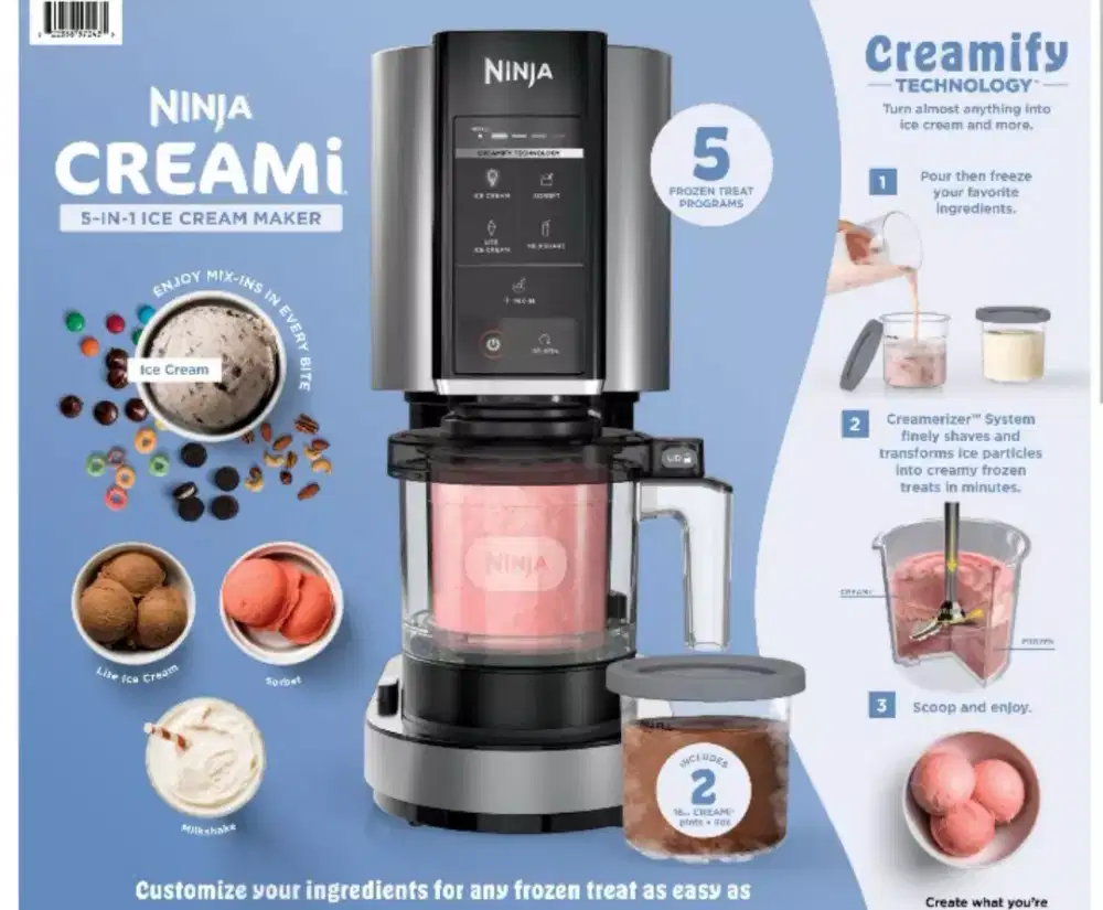 Jual cepat ninja creamy eskrim meker
