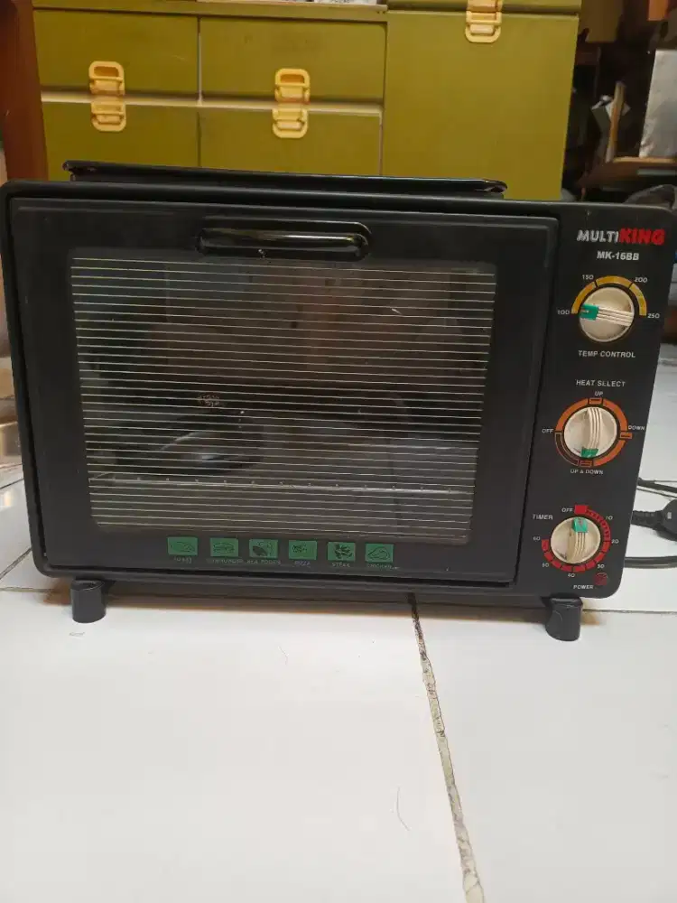 Oven Listrik MULTIKING Berfungsi baik
