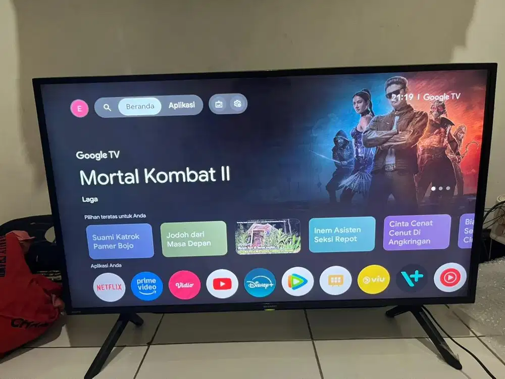 Google tv led sharp 43inc android smart digital