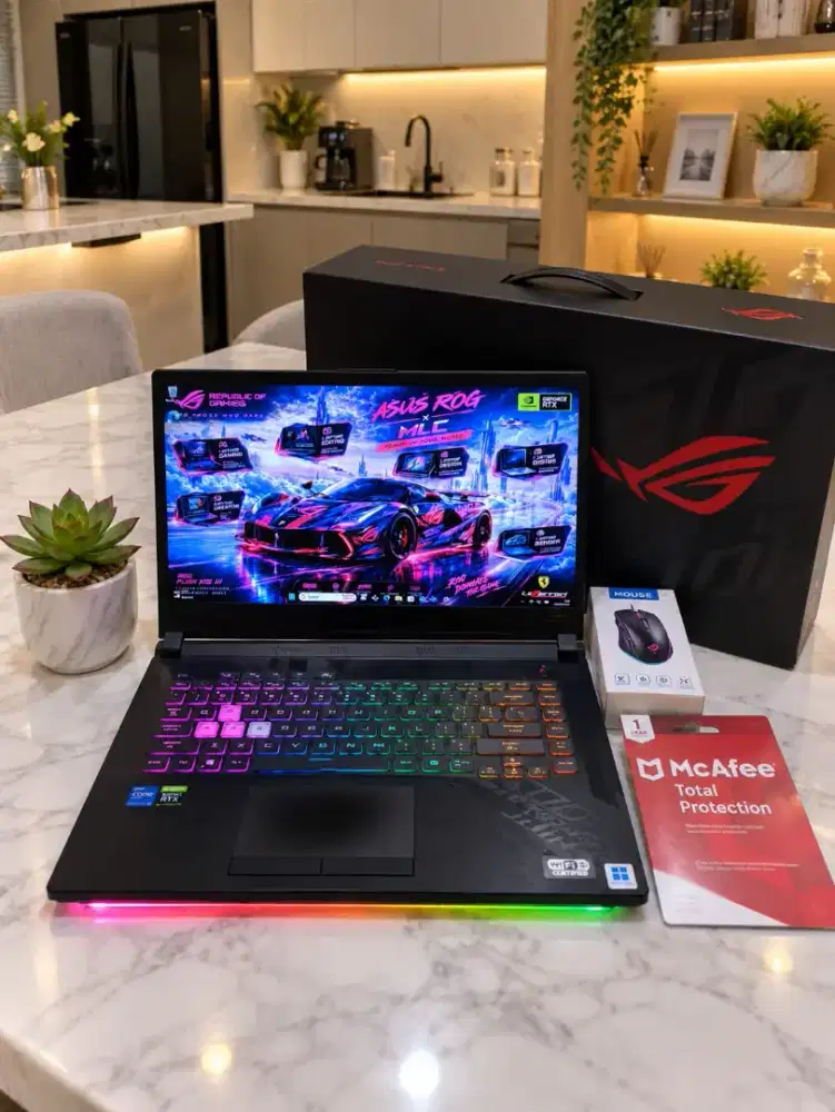 Laptop Gaming Asus ROG CYBERPUNK Core i7 RAM 16Gb SSD 512Gb NVIDIA RTX