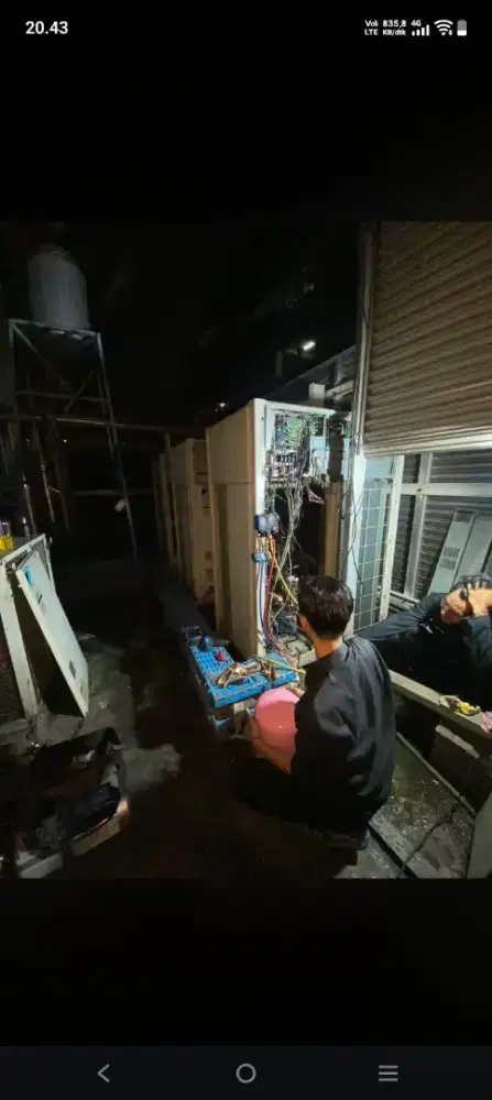 Servis AC kulkas mesin cuci kompa air dll
