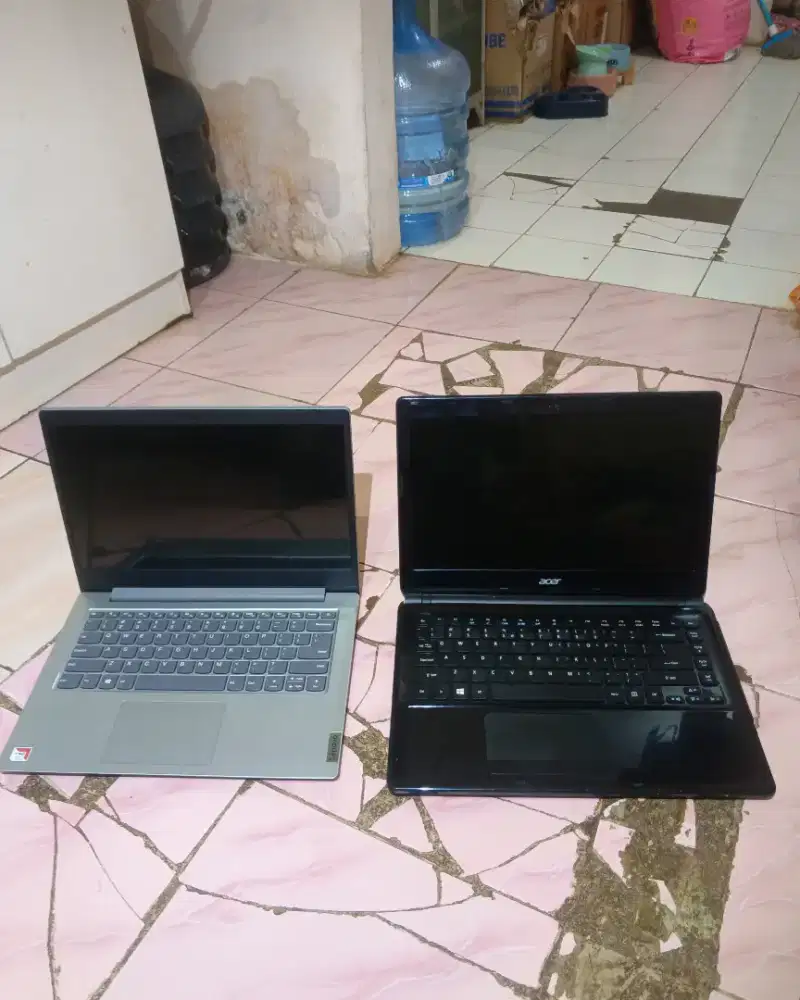 Laptop acer & lenovo minus