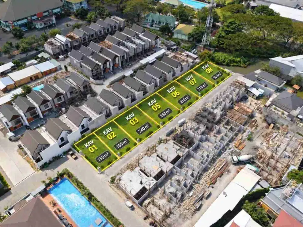 Tanah Kavling di Perumahan elite One Gate System, di by pass Ngurah Rai, Denpasar Selatan dekat Sanur dan Kuta