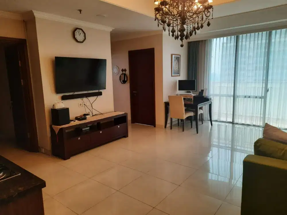 Disewakan Apartemen Denpasar Residence 2 Bedroom Luas 94Sqm Full Furnish Kuningan Jakarta Selatan