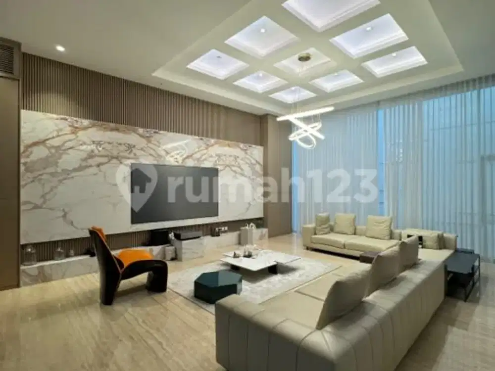 Rumah Mewah Minimalist Full Furnish di Pantai Indah Kapuk