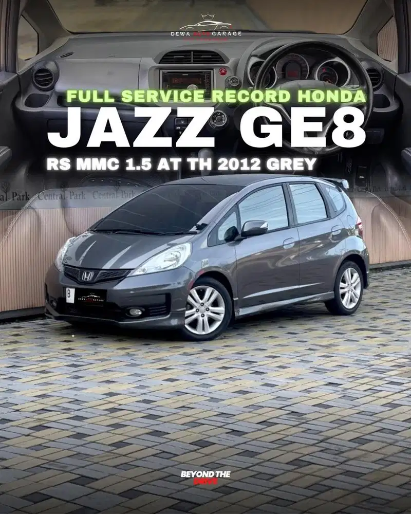 DIJUAL ! JAZZ RS GE8 MMC MATIC 2012 GREY ISTIMEWA