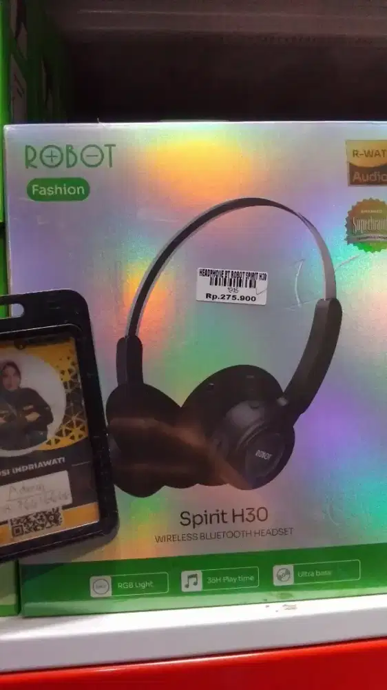HEADPHONE BT ROBOT SPIRIT H30 | ATLANTIS DAHSYAT