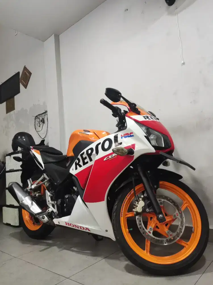 CBR 150 Repsol K45 2016 BPKB Faktur Orisinil Seger ABBA