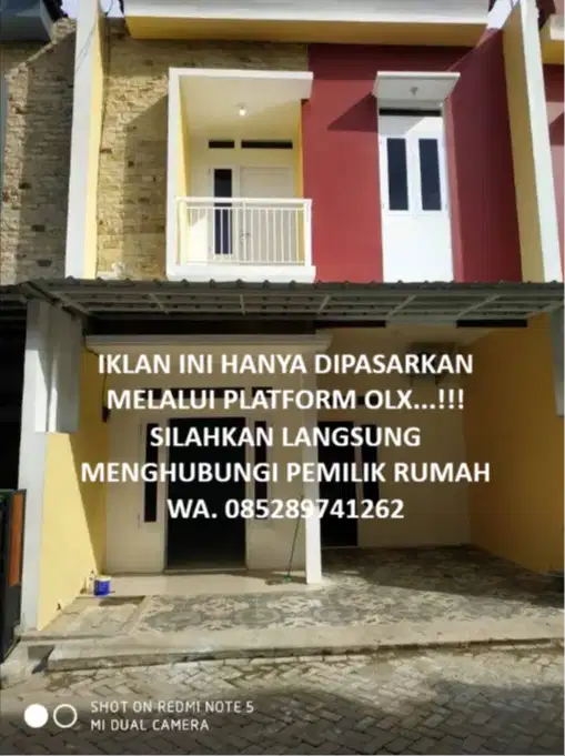Kontrakan Rumah di Cluster Bunga Residence Pondok Aren