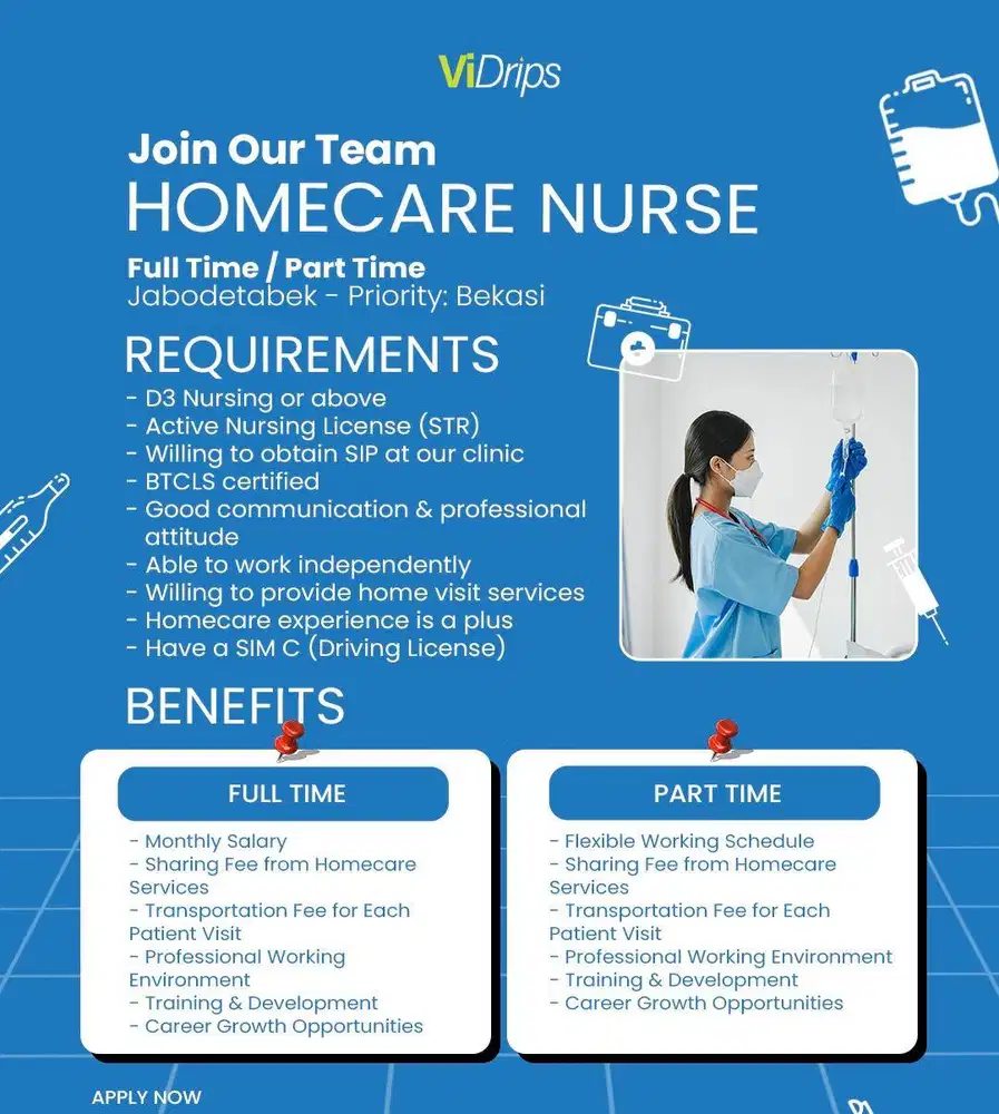 Lowongan Kerja Perawat Home Care