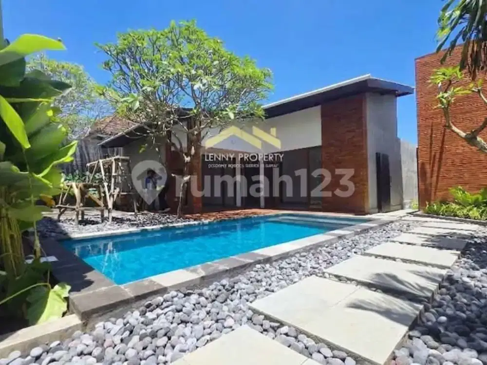 Brand New Beautiful Two Bedrooms Minimalist Villa On Beachside Sanur
